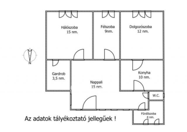 Eladó családi ház, Nagybajomban 19 M Ft, 2+1 szobás