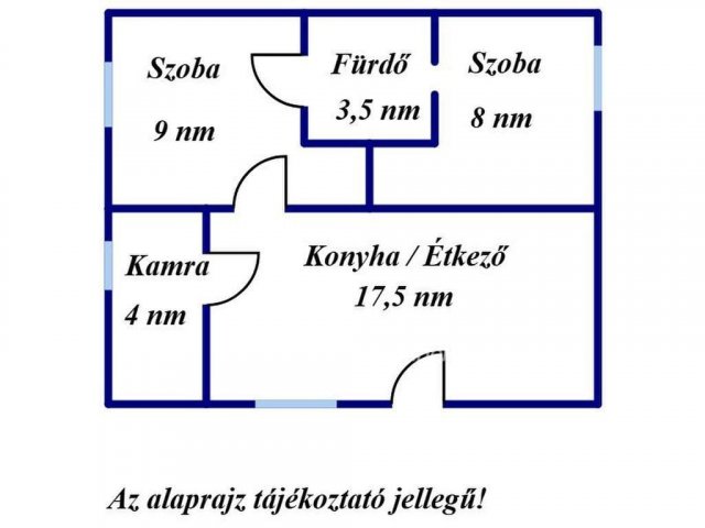 Eladó családi ház, Gyulán 52 M Ft, 2+1 szobás