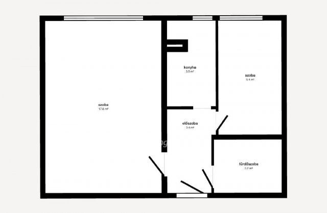 Eladó panellakás, Miskolcon 26.9 M Ft, 1+1 szobás