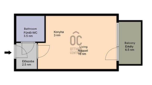 Eladó téglalakás, Budapesten, III. kerületben, Folyamőr utcában