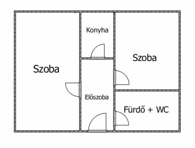 Eladó panellakás, Dunakeszin 58.5 M Ft, 1+1 szobás