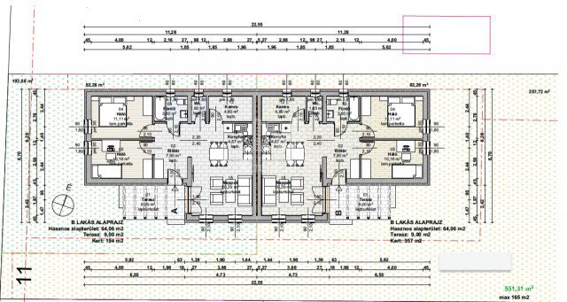 Eladó ikerház, Dömsödön 49.9 M Ft, 3 szobás