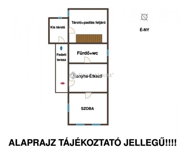Eladó családi ház, Tóalmáson 23.9 M Ft, 1 szobás