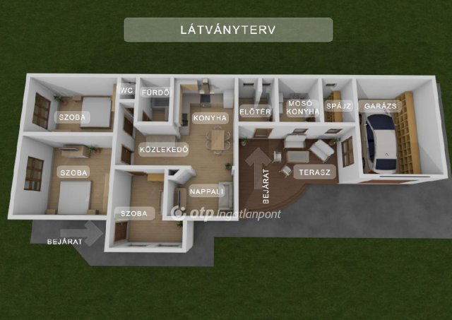 Eladó családi ház, Komádiban 68.9 M Ft, 3 szobás