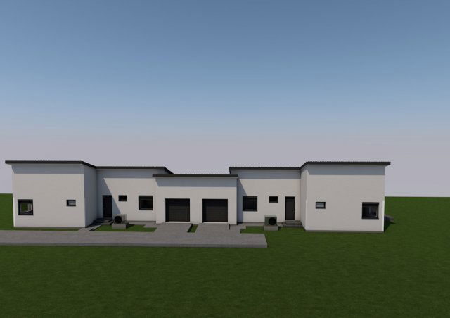 Eladó ikerház, Nyírpazonyon 84 M Ft, 4 szobás