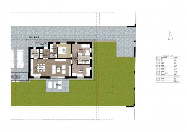 Eladó családi ház, Szombathelyen 93.8 M Ft, 4 szobás