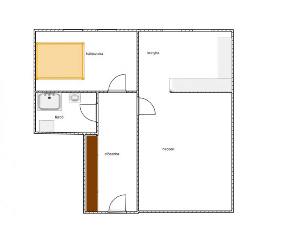 Eladó téglalakás, Mosonmagyaróváron 35.95 M Ft, 1+1 szobás