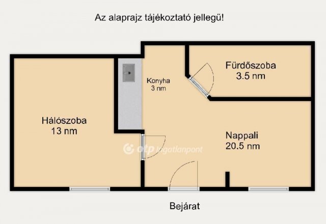 Eladó téglalakás, Budapesten, VII. kerületben 69.9 M Ft