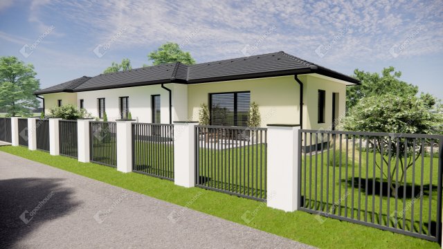 Eladó ikerház, Máriakálnokon 76 M Ft, 4 szobás