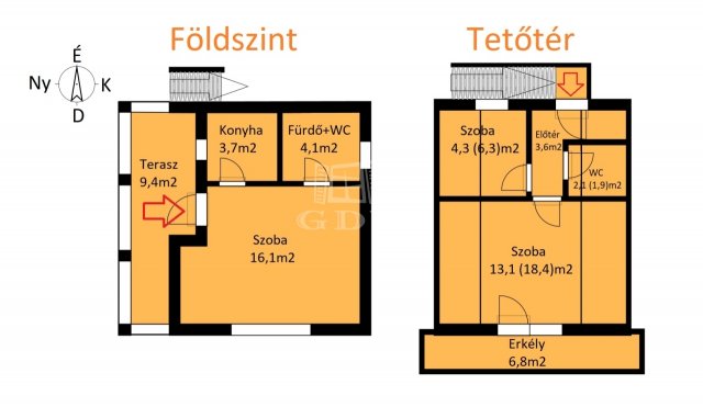 Eladó nyaraló, Mályin 23.9 M Ft, 1+2 szobás