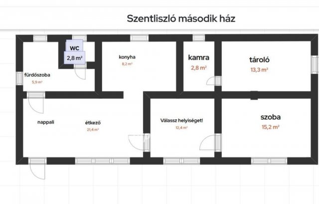 Eladó családi ház, Szentliszlón 62.794 M Ft, 2+3 szobás