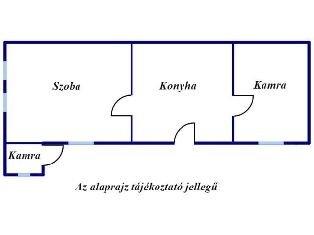 Eladó családi ház, Jászberényben 18.5 M Ft, 2 szobás