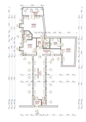 Eladó téglalakás, Baján 89.9 M Ft, 3 szobás