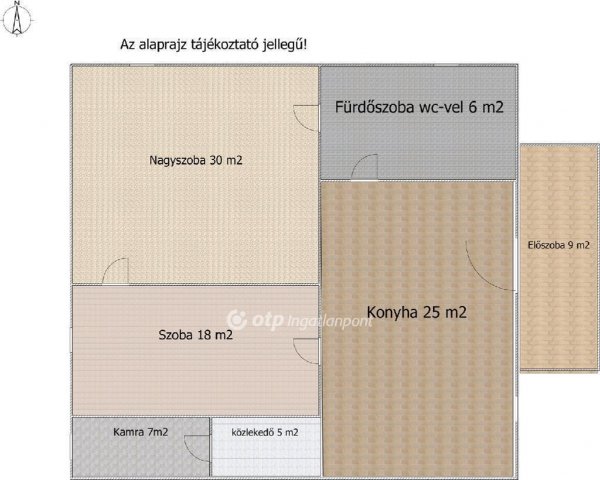Eladó sorház, Szalkszentmártonon 27 M Ft, 2 szobás