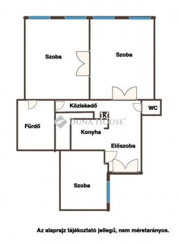 Eladó téglalakás, Budapesten, VI. kerületben 99.8 M Ft, 3 szobás