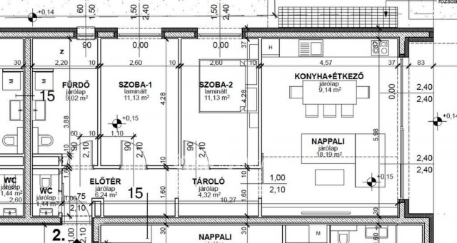 Eladó téglalakás, Debrecenben 115.921 M Ft, 2 szobás