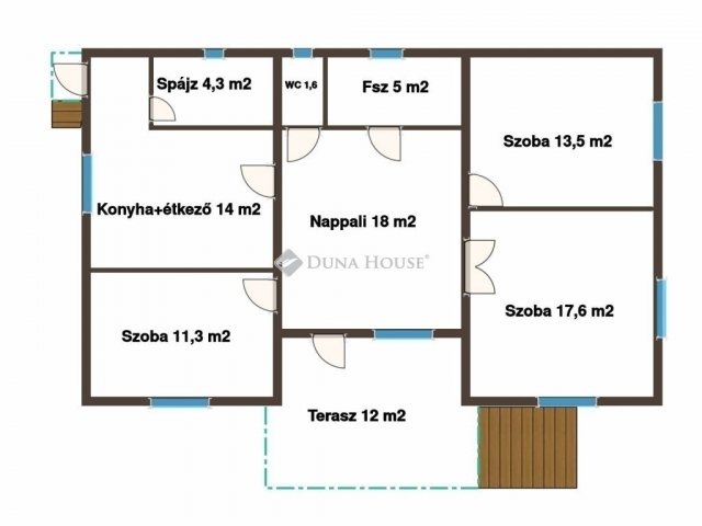 Eladó családi ház, Kecskeméten 69 M Ft, 4 szobás