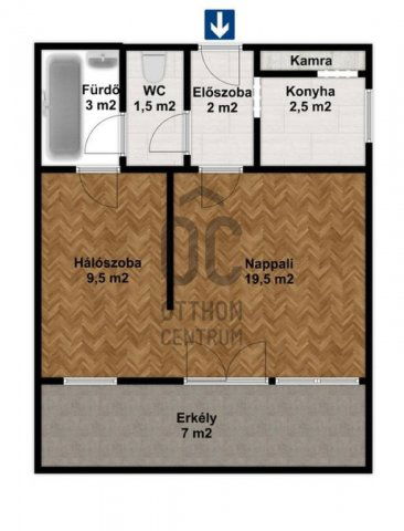 Eladó téglalakás, Budapesten, I. kerületben 84.5 M Ft, 2 szobás