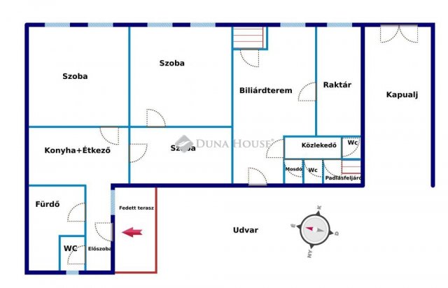 Eladó családi ház, Mohácson, Felső-dunasor utcában 38.5 M Ft