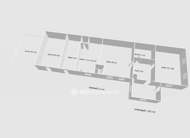Eladó családi ház, Ürömön 109.9 M Ft, 4 szobás