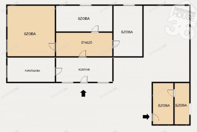 Eladó mezogazdasagi ingatlan, Kecskeméten 27.9 M Ft, 4 szobás