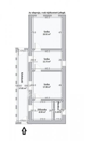 Eladó családi ház, Püspökladányban 17.7 M Ft, 3 szobás