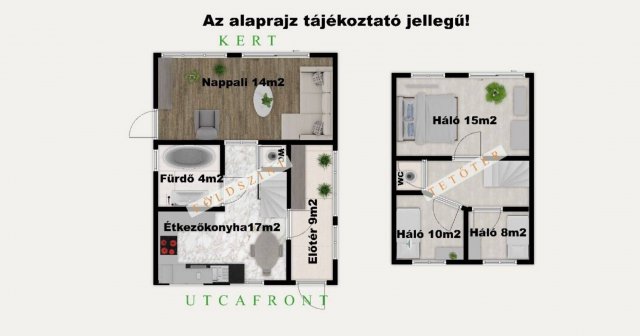 Eladó családi ház, Szegeden 74.9 M Ft, 4 szobás