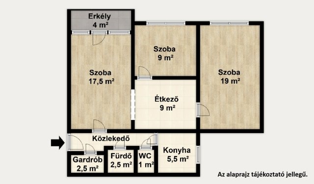 Eladó panellakás, Budapesten, IV. kerületben, Rózsa utcában