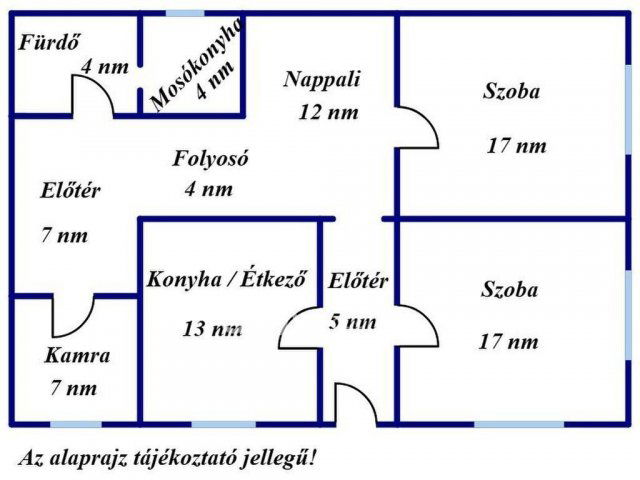 Eladó családi ház, Szabadkígyóson 30 M Ft, 2 szobás