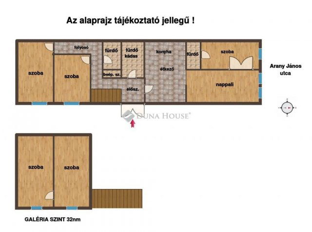 Eladó téglalakás, Budapesten, V. kerületben 344 M Ft, 4 szobás