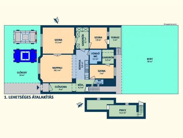 Eladó sorház, Budapesten, XIV. kerületben, Ráskay Lea utcában