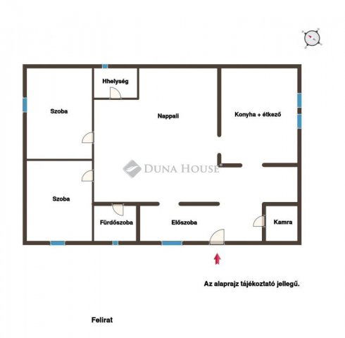 Eladó családi ház, Újhartyánon 79.9 M Ft, 3 szobás