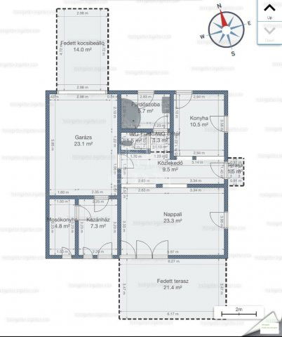 Eladó családi ház, Mendén 119.9 M Ft, 4 szobás