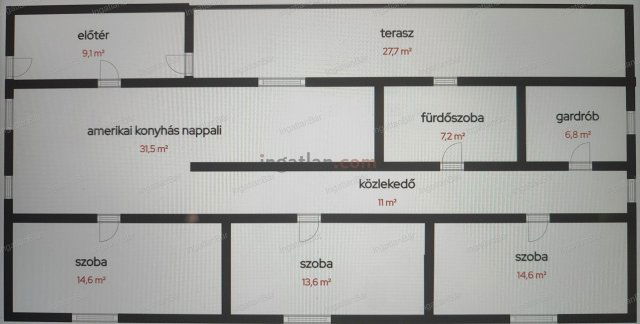 Eladó családi ház, Nyírcsaholyon 33.9 M Ft, 3 szobás