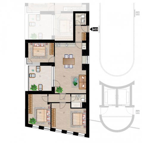 Eladó téglalakás, Budapesten, XVIII. kerületben, Üllői úton