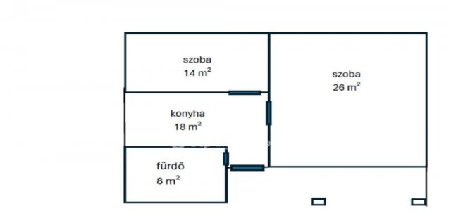 Eladó családi ház, Mátészalkán 45 M Ft, 2 szobás