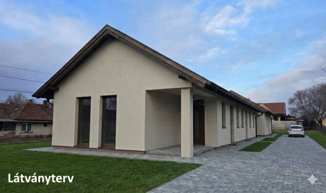 Eladó ikerház, Szigethalmon 89 M Ft, 4 szobás