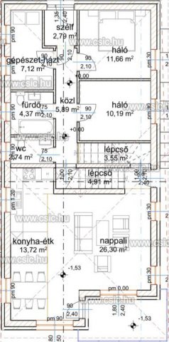 Eladó családi ház, Szentendrén 174.9 M Ft, 5 szobás