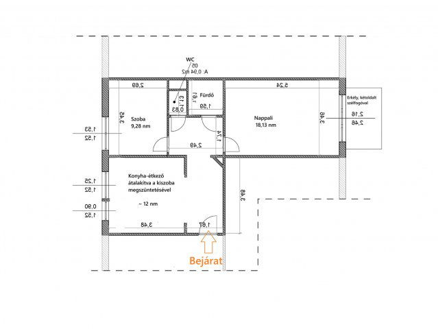 Eladó panellakás, Budapesten, XIX. kerületben, Hunyadi utcában