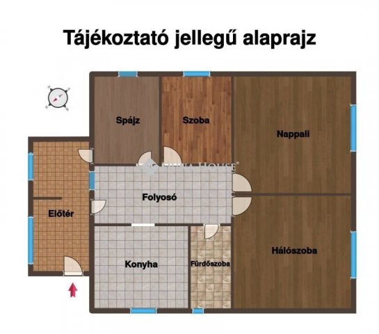 Eladó családi ház, Komáromban 85 M Ft, 3 szobás