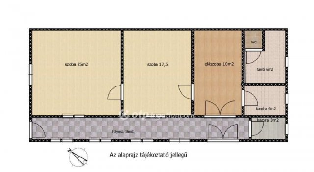 Eladó családi ház, Szalkszentmártonon 15.9 M Ft, 3 szobás