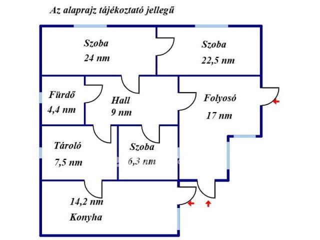 Eladó családi ház, Szajolon 38.5 M Ft, 3+1 szobás