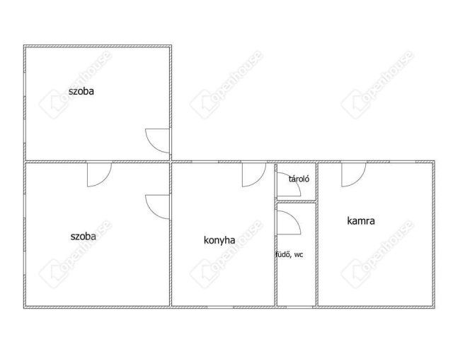 Eladó családi ház, Nádasdon 15 M Ft, 2 szobás