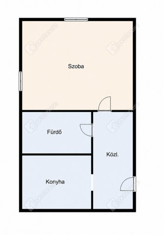 Eladó téglalakás, Miskolcon 26.5 M Ft, 1 szobás