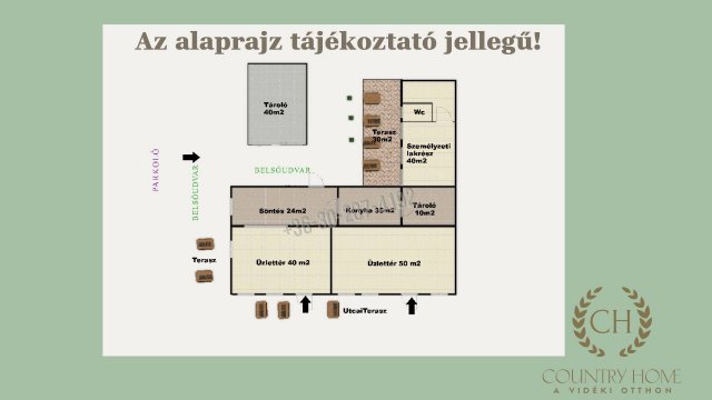 Eladó ipari ingatlan, Ópusztaszeren 17.9 M Ft