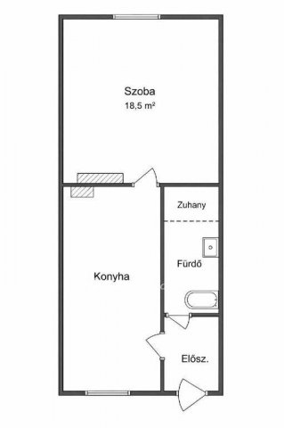 Eladó téglalakás, Budapesten, XI. kerületben 59.9 M Ft, 1 szobás