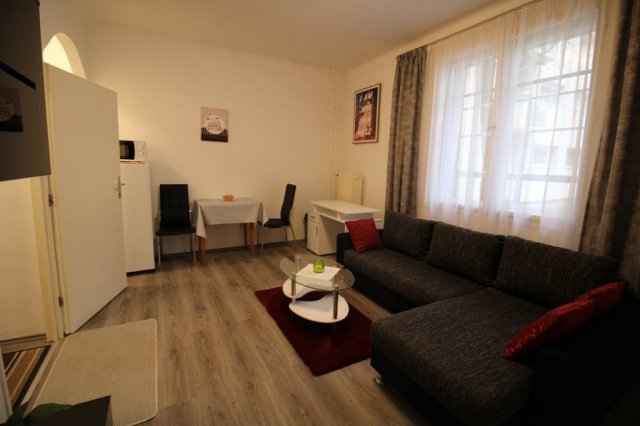 Kiadó téglalakás, albérlet, Pécsett, Sándor utcában, 1 szobás