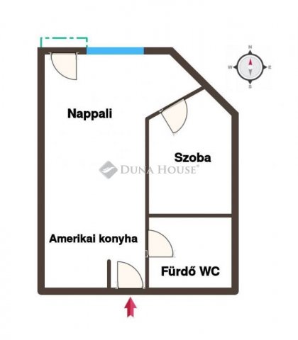 Eladó téglalakás, Budapesten, XV. kerületben, Bocskai utcában