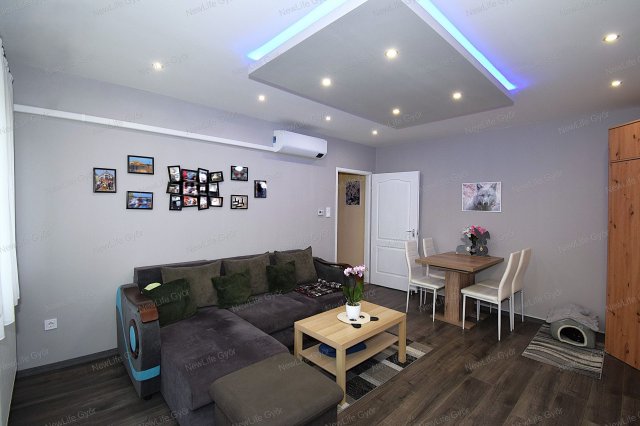 Eladó téglalakás, Győrött 63.9 M Ft, 2 szobás