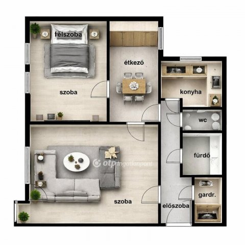 Eladó panellakás, Budapesten, XVI. kerületben 72.99 M Ft
